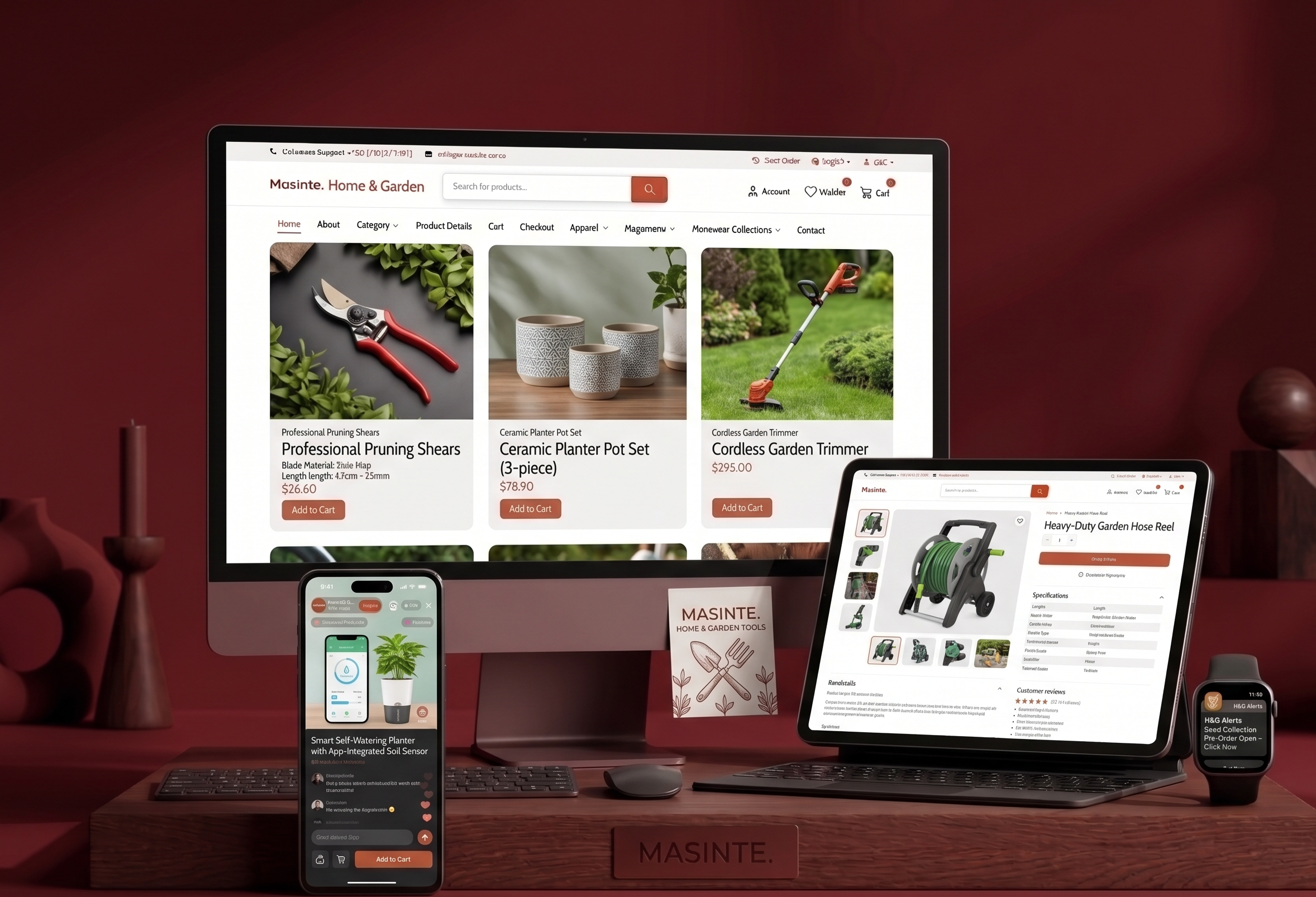 Masinte product range